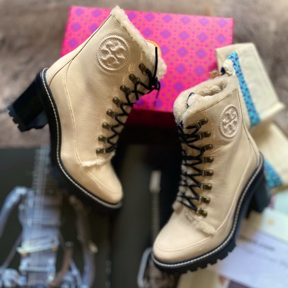 Tory Burch Miller Lug Sole Platform Boot - Picture 8 of 13